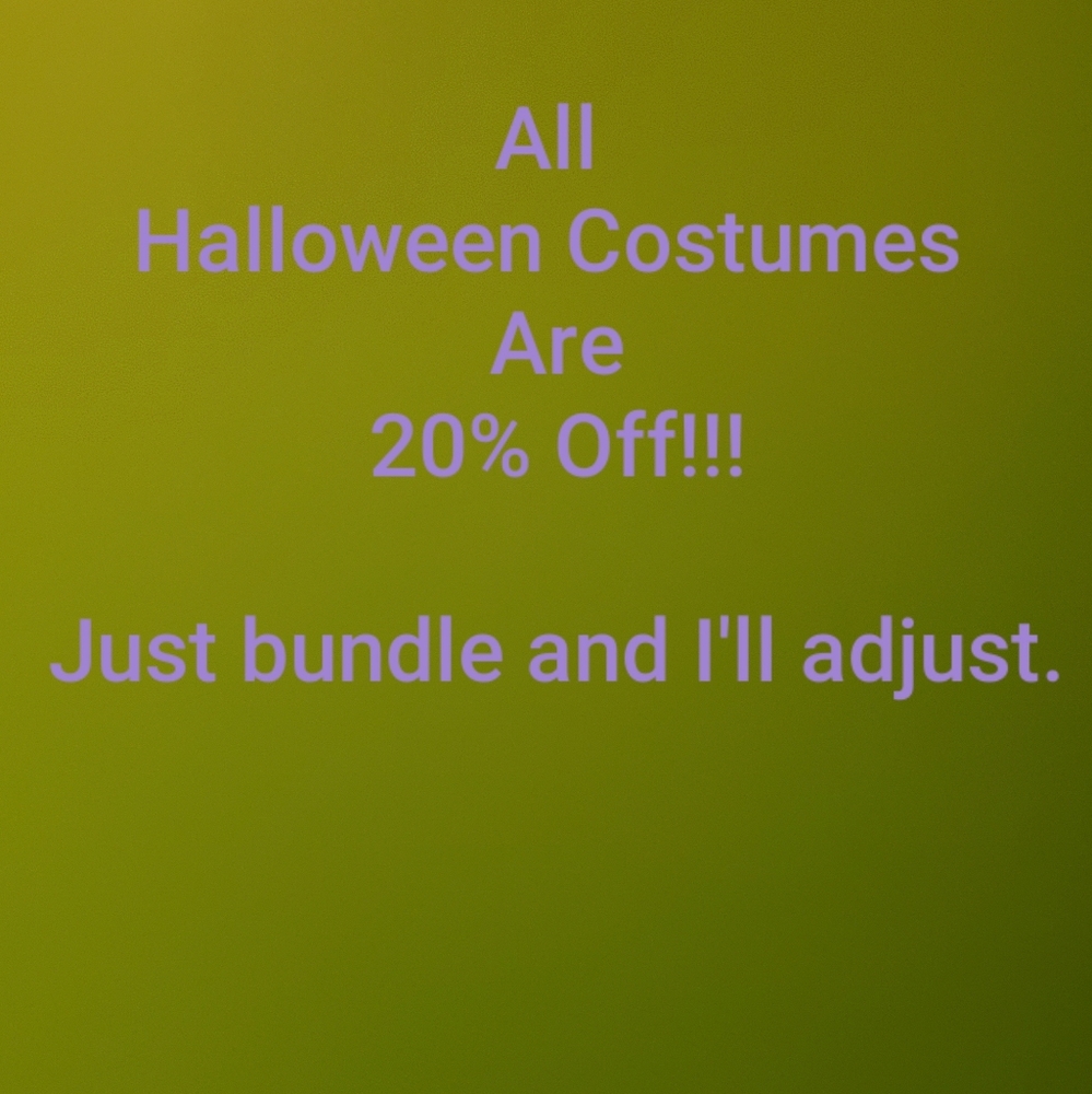 *All Halloween Costumes Are 20% Off* - Picture 2 of 2